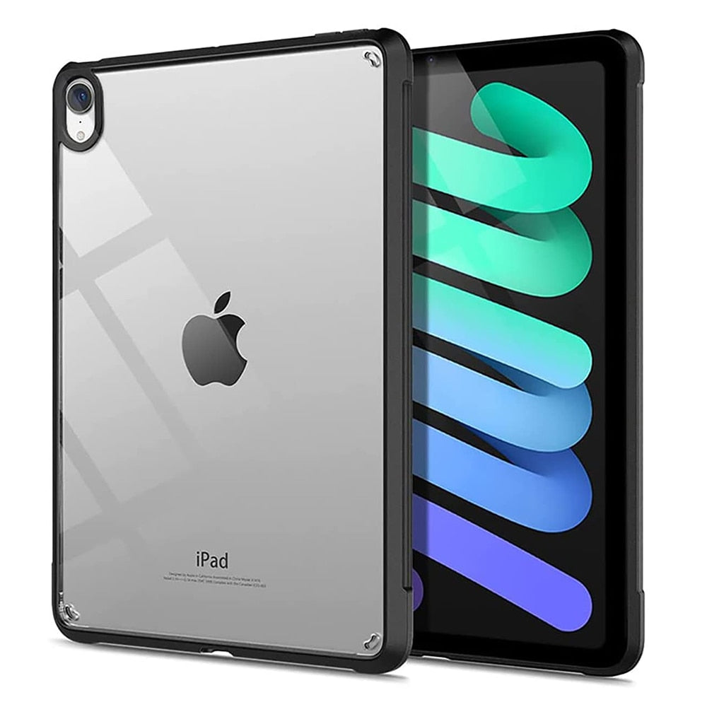 Ipad Transparent case with built in stand Ultra Tech Bank