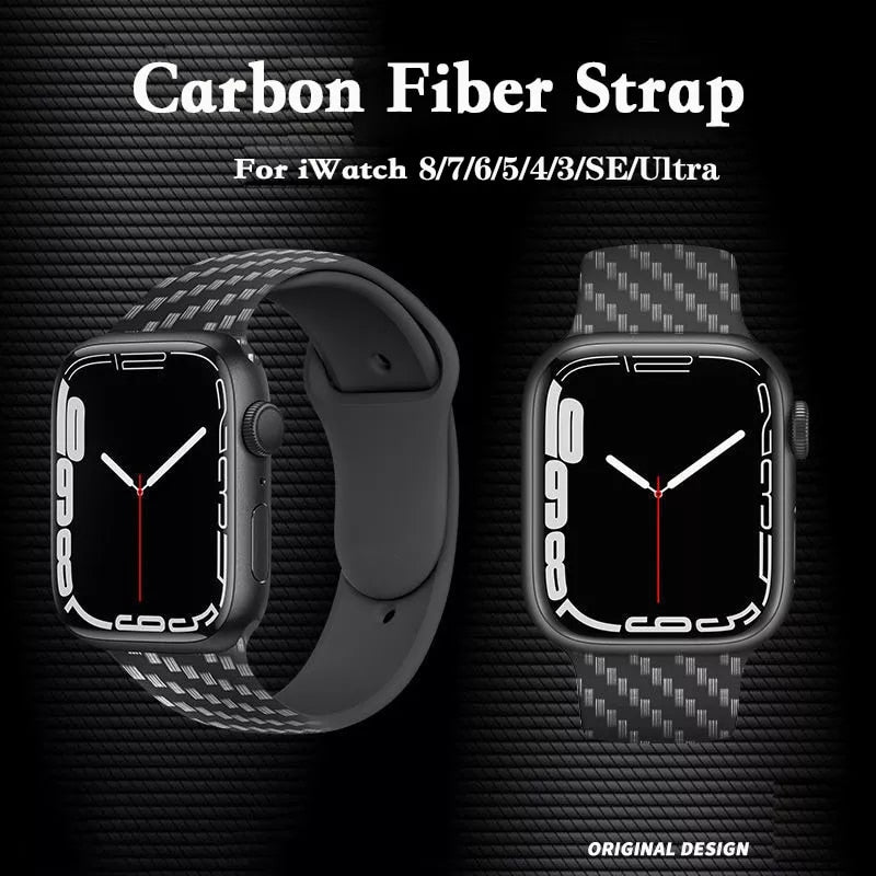 Apple Watch carbon fiber strap Ultra Tech Bank